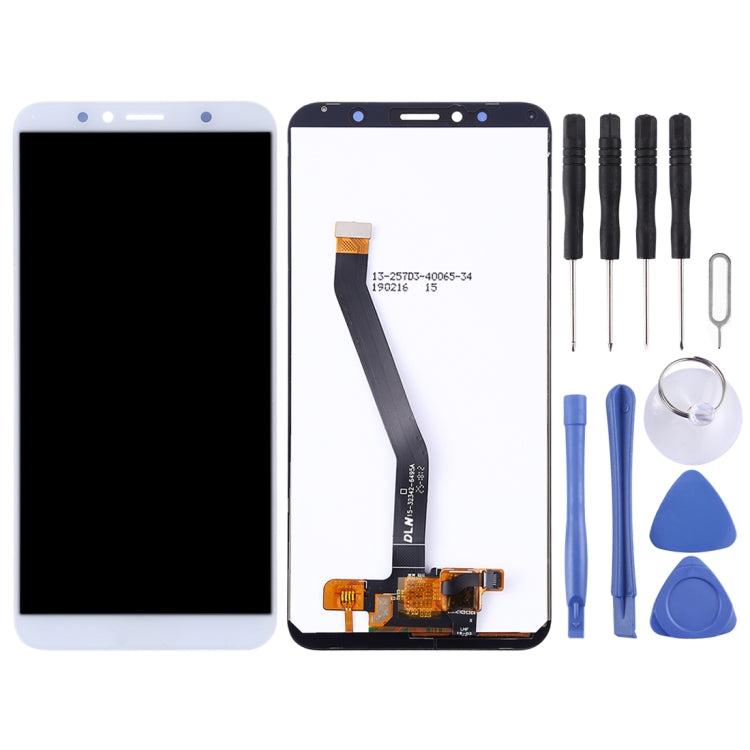 OEM LCD Screen for Huawei Y6 Prime (2018) with Digitizer Full Assembly (White) - LCD Screen by PMC Jewellery | Online Shopping South Africa | PMC Jewellery