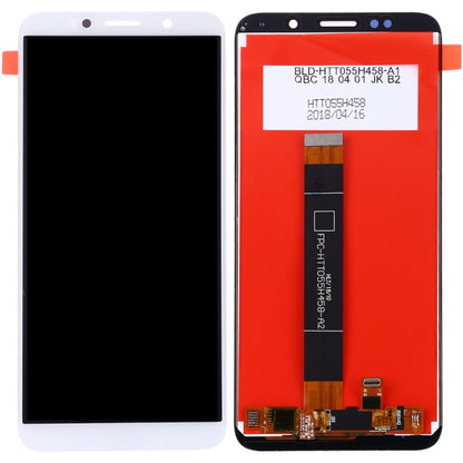 OEM LCD Screen for Huawei Y5 Prime (2018) with Digitizer Full Assembly (White) - LCD Screen by PMC Jewellery | Online Shopping South Africa | PMC Jewellery