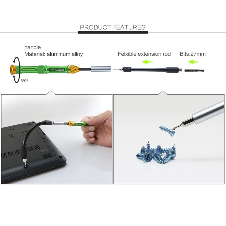 BEST BST-8928 Screwdriver Magnetic Bit Driver Kit 63 in 1 Professional Screwdrivers Set - free shipping - PMC TechLife - Order now!