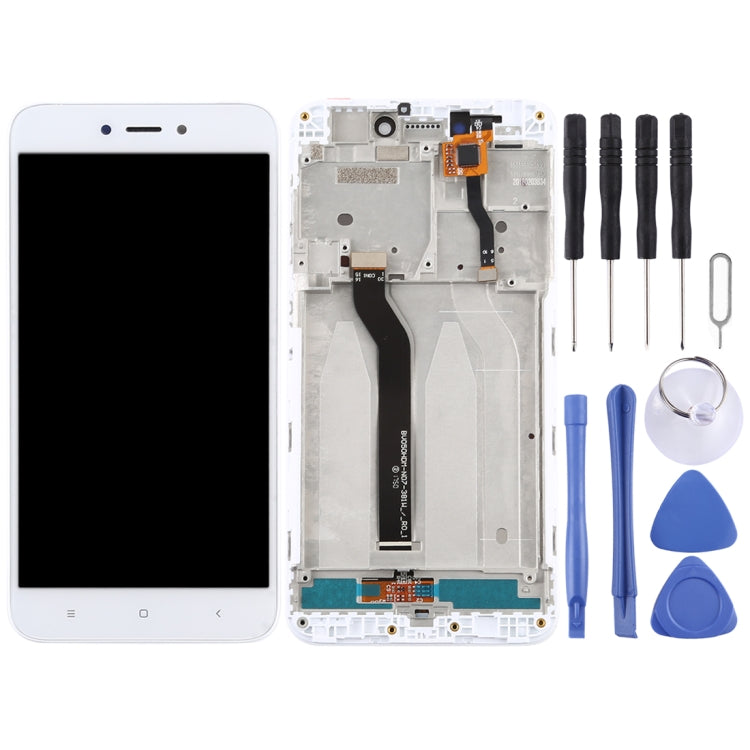 TFT LCD Screen for Xiaomi Redmi 5A with Digitizer Full Assembly(White) - free shipping - PMC TechLife - Order now!