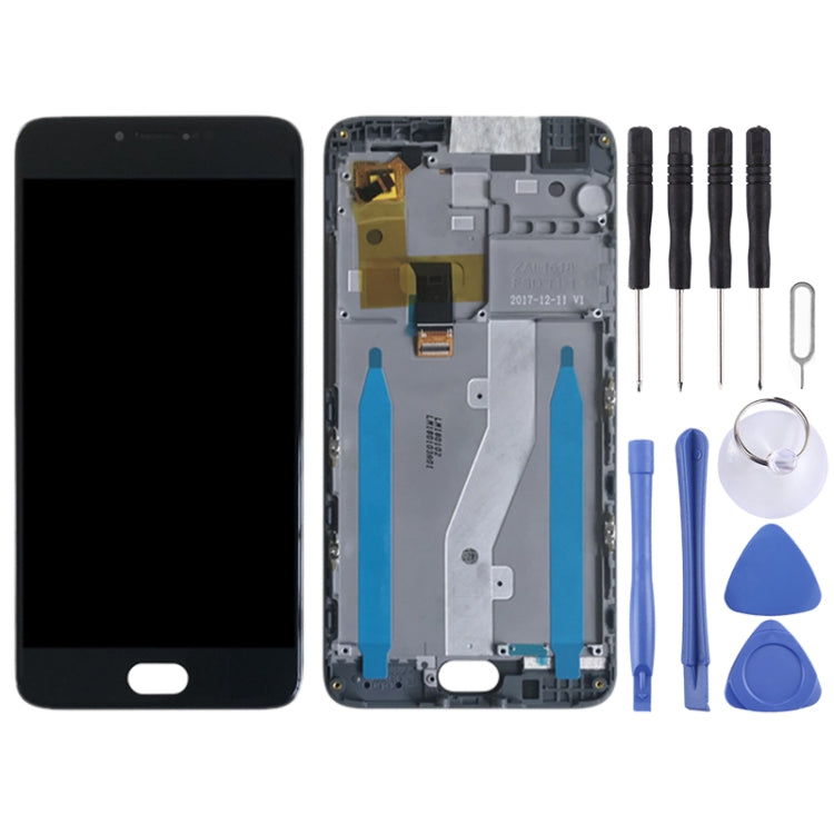 TFT LCD Screen for Meizu M3 Note (International Version)M681H M681Q Digitizer Full Assembly with Frame(Black) - LCD Screen by PMC Jewellery | Online Shopping South Africa | PMC Jewellery