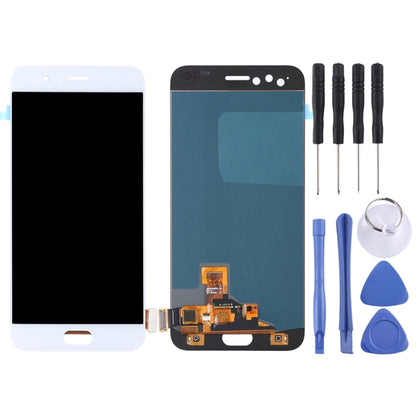 Original LCD Screen for OPPO R11 with Digitizer Full Assembly (White) - LCD Screen by PMC Jewellery | Online Shopping South Africa | PMC Jewellery