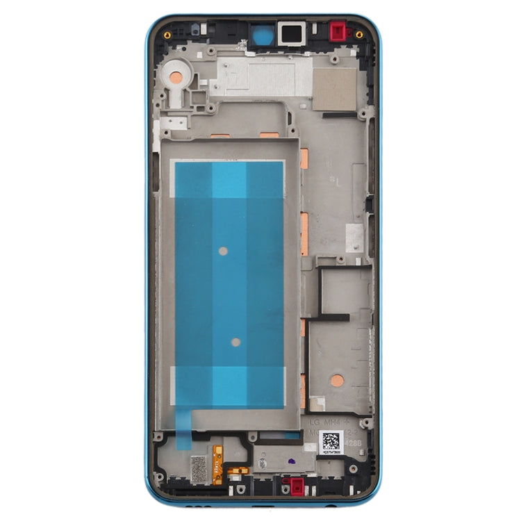 Front Housing LCD Frame Bezel Plate for LG K50 / K12 MAX / LMX520BMW / LMX520EMW(Single SIM Version)(Blue) - For LG by PMC Jewellery | Online Shopping South Africa | PMC Jewellery