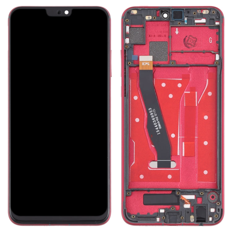 OEM LCD Screen for Huawei Honor 8X Digitizer Full Assembly with Frame(Red) - LCD Screen by PMC Jewellery | Online Shopping South Africa | PMC Jewellery