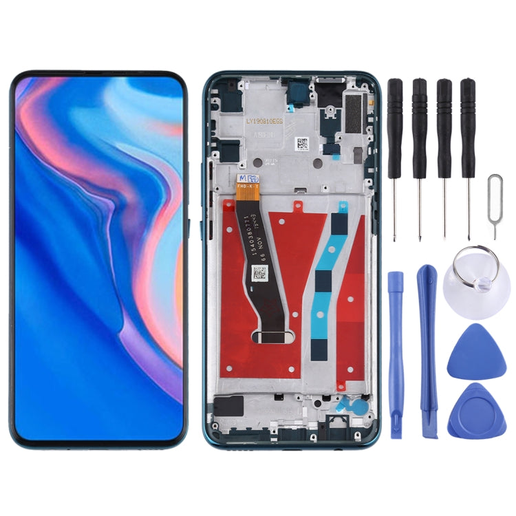 OEM LCD Screen for Huawei P Smart Z Digitizer Full Assembly with Frame(Green) - free shipping - PMC TechLife - Order now!