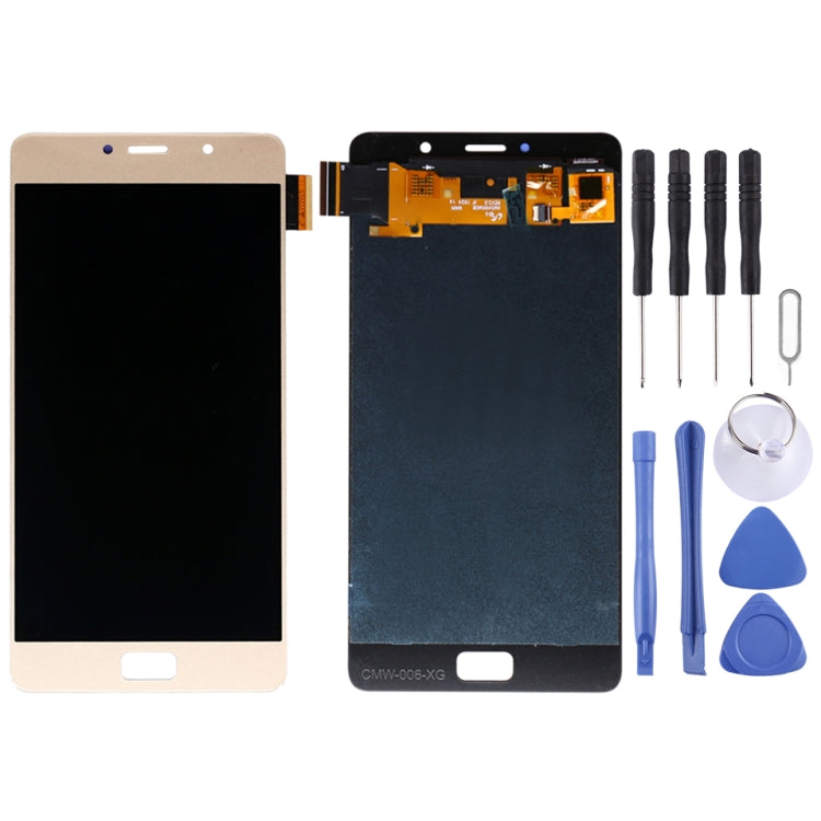 OEM LCD Screen for Lenovo Vibe P2 P2c72 P2a42 with Digitizer Full Assembly (Gold) - LCD Screen by PMC Jewellery | Online Shopping South Africa | PMC Jewellery