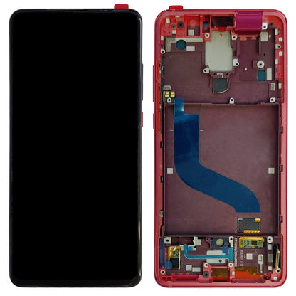 Original AMOLED LCD Screen for Xiaomi 9T Pro / Redmi K20 Pro / Redmi K20 Digitizer Full Assembly with Frame(Red) - LCD Screen by PMC Jewellery | Online Shopping South Africa | PMC Jewellery