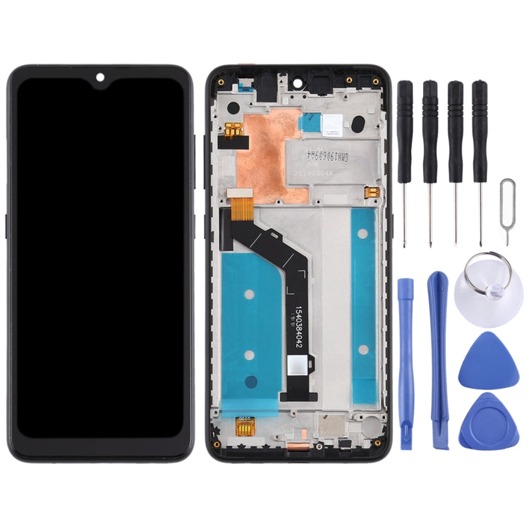 TFT LCD Screen for Nokia 6.2 TA-1198 TA-1200 TA-1187 TA-1201 TA-1196 Digitizer Full Assembly with Frame (Black) - LCD Screen by PMC Jewellery | Online Shopping South Africa | PMC Jewellery