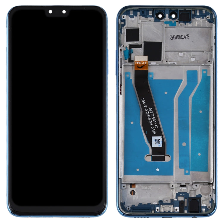 OEM LCD Screen for Huawei Y9 (2019) Digitizer Full Assembly with Frame(Blue) - LCD Screen by PMC Jewellery | Online Shopping South Africa | PMC Jewellery