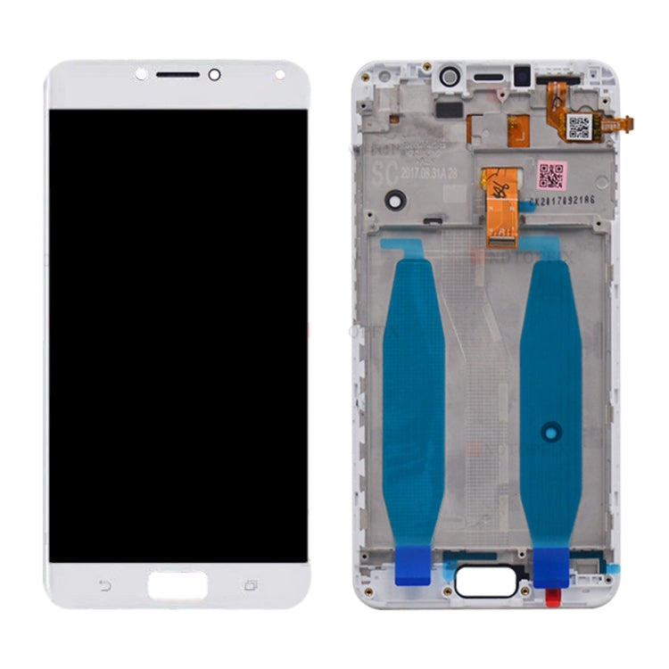 OEM LCD Screen for Asus Zenfone 4 Max ZC554KL X00ID  Digitizer Full Assembly with Frame（White) - LCD Screen by PMC Jewellery | Online Shopping South Africa | PMC Jewellery