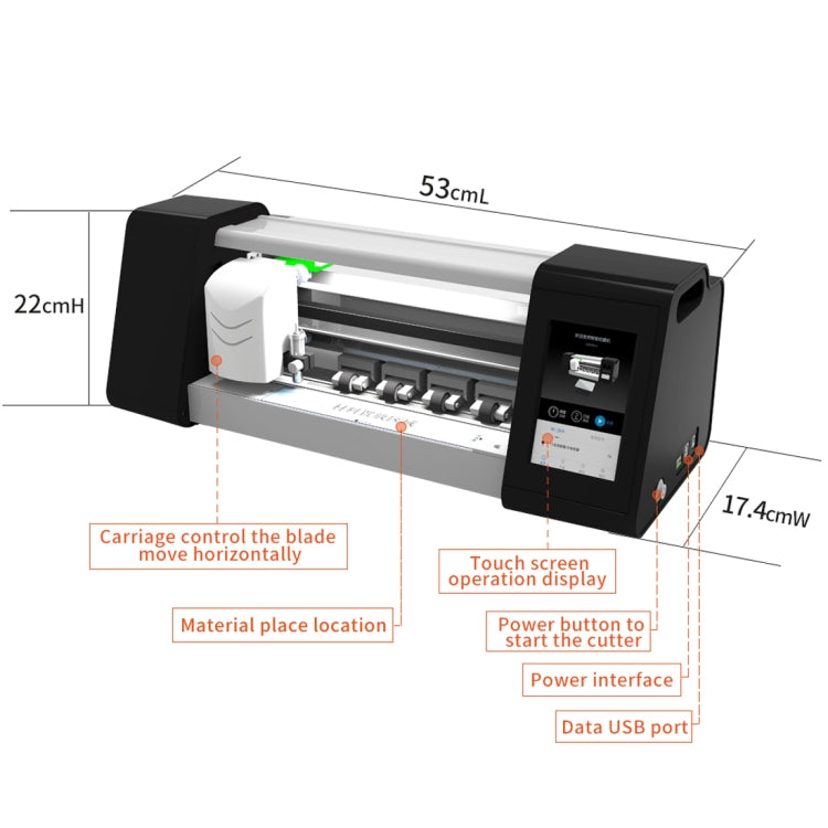 Intelligent Touch LCD Screen Flexible TPU Hydraulic Film Protector Cutter Machine - Phone Film Cutter by mietubl | Online Shopping South Africa | PMC Jewellery