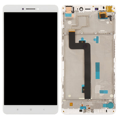 TFT LCD Screen for Xiaomi Mi Max Digitizer Full Assembly with Frame(White) - LCD Screen by PMC Jewellery | Online Shopping South Africa | PMC Jewellery