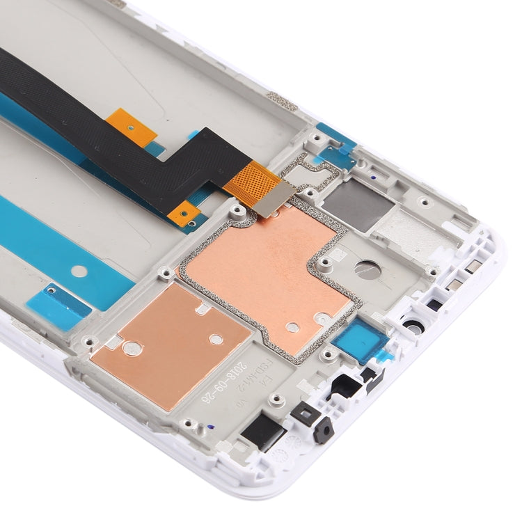 TFT LCD Screen for Xiaomi Mi Max 3 Digitizer Full Assembly with Frame(White) - LCD Screen by PMC Jewellery | Online Shopping South Africa | PMC Jewellery