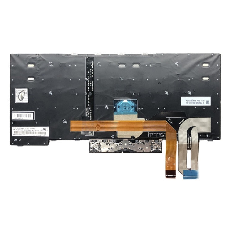 US Backlight keyboard for Lenovo ThinkPad E480 L480 L380 Yoga T480s(Silver) - Replacement Keyboards by PMC TechLife | Online Shopping South Africa | PMC TechLife