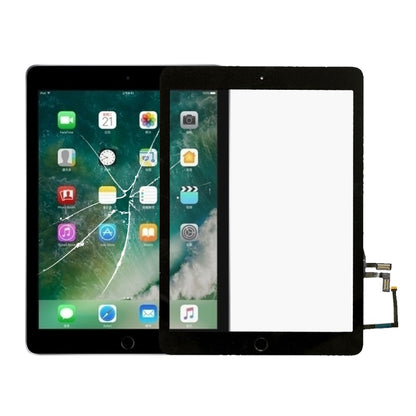 Touch Panel with Home Key Flex Cable for iPad 5 9.7 inch 2017 A1822 A1823(Black) - iPad Parts by PMC Jewellery | Online Shopping South Africa | PMC Jewellery