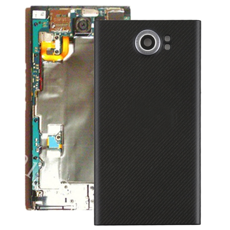 Back Cover with Camera Lens for Blackberry Priv (EU Version)(Black) - For BlackBerry by PMC TechLife | Online Shopping South Africa | PMC TechLife | Buy Now Pay Later Mobicred