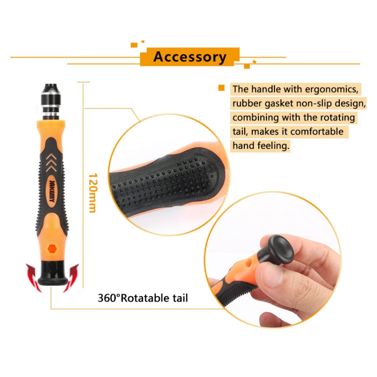 JAKEMY JM-8130 45 in 1 Interchangeable Magnetic Precision Screwdriver Set - Screwdriver Set by JAKEMY | Online Shopping South Africa | PMC Jewellery | Buy Now Pay Later Mobicred