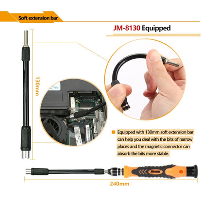 JAKEMY JM-8130 45 in 1 Interchangeable Magnetic Precision Screwdriver Set - Screwdriver Set by JAKEMY | Online Shopping South Africa | PMC Jewellery | Buy Now Pay Later Mobicred