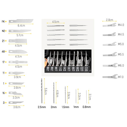 JAKEMY JM-8158 34 in 1 Multipurpose Screwdriver Set Hardware Repair Tool - Screwdriver Set by JAKEMY | Online Shopping South Africa | PMC Jewellery | Buy Now Pay Later Mobicred