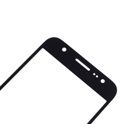 For Galaxy J5 / J500 Front Screen Outer Glass Lens (Black) - Outer Glass Lens by PMC Jewellery | Online Shopping South Africa | PMC Jewellery