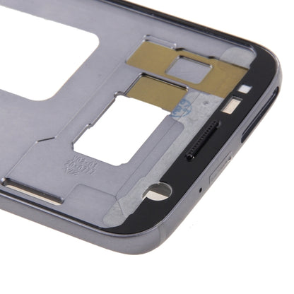 For Galaxy S7 / G930 Front Housing LCD Frame Bezel Plate (Grey) - Frame Bezel Plate by PMC Jewellery | Online Shopping South Africa | PMC Jewellery