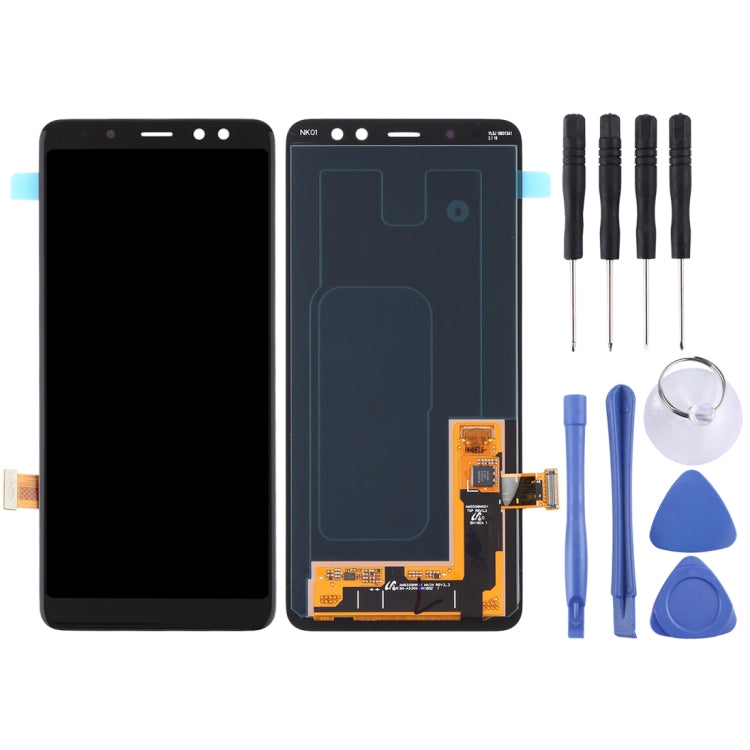 AMOLED LCD Screen for Galaxy A8 (2018) / A5 (2018) / A530 with Digitizer Full Assembly (Black)(Black) - LCD Screen by PMC Jewellery | Online Shopping South Africa | PMC Jewellery