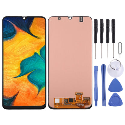 Original Super AMOLED LCD Screen for Galaxy A30 with Digitizer Full Assembly (Black) - LCD Screen by PMC Jewellery | Online Shopping South Africa | PMC Jewellery