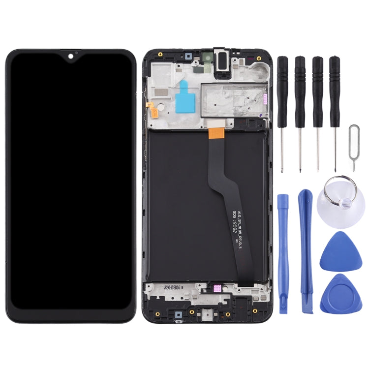 OEM LCD Screen for Samsung Galaxy A10 / SM-A105F (Single Card Version) Digitizer Full Assembly with Frame (Black) - LCD Screen by PMC Jewellery | Online Shopping South Africa | PMC Jewellery