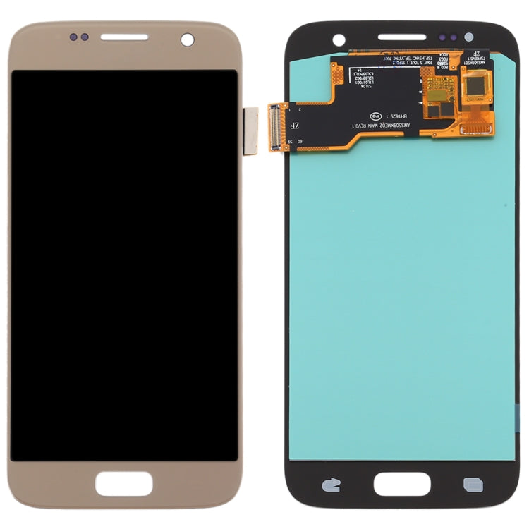 OLED LCD Screen for Samsung Galaxy S7 with Digitizer Full Assembly (Gold) - LCD Screen by PMC Jewellery | Online Shopping South Africa | PMC Jewellery