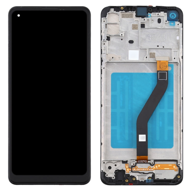 OEM LCD Screen for Samsung Galaxy A21 / SM-A215 Digitizer Full Assembly with Frame (Black) - LCD Screen by PMC Jewellery | Online Shopping South Africa | PMC Jewellery