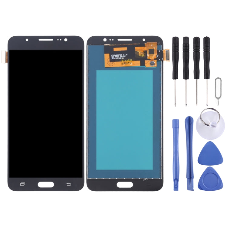 TFT LCD Screen for Galaxy J7 (2016) / On 8, J710F / J710FN / J710M / J710MN / J7108 with Digitizer Full Assembly (Black) - LCD Screen by PMC Jewellery | Online Shopping South Africa | PMC Jewellery
