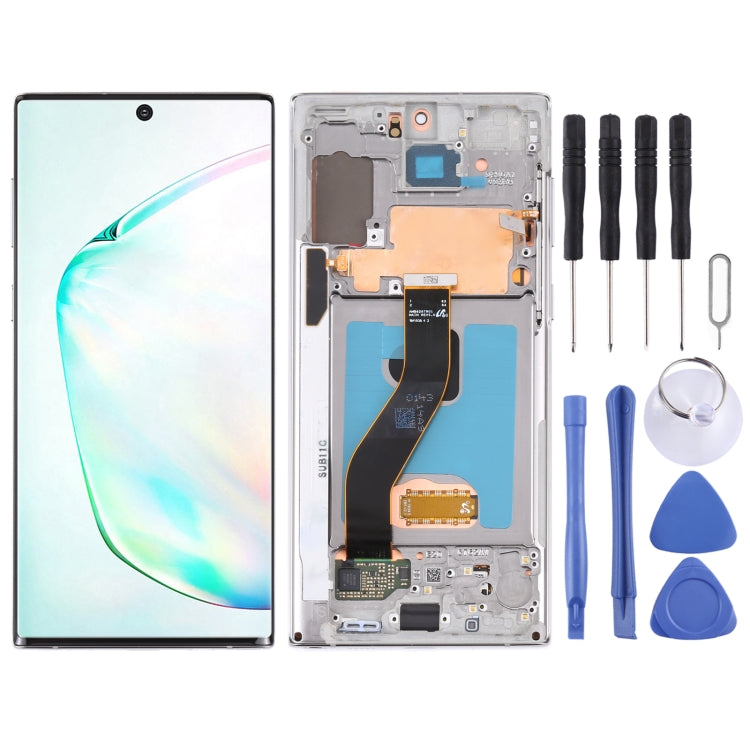 Original LCD Screen for Samsung Galaxy Note10 4G/Note10 5G SM-N971/N970 Digitizer Full Assembly With Frame (Grey) - LCD Screen by PMC Jewellery | Online Shopping South Africa | PMC Jewellery