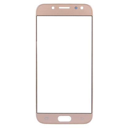 For Samsung Galaxy J3 2017 / J330 10pcs Front Screen Outer Glass Lens (Gold) - Outer Glass Lens by PMC Jewellery | Online Shopping South Africa | PMC Jewellery