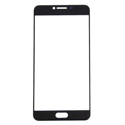 For Samsung Galaxy C5 10pcs Front Screen Outer Glass Lens (Black) - Outer Glass Lens by PMC Jewellery | Online Shopping South Africa | PMC Jewellery