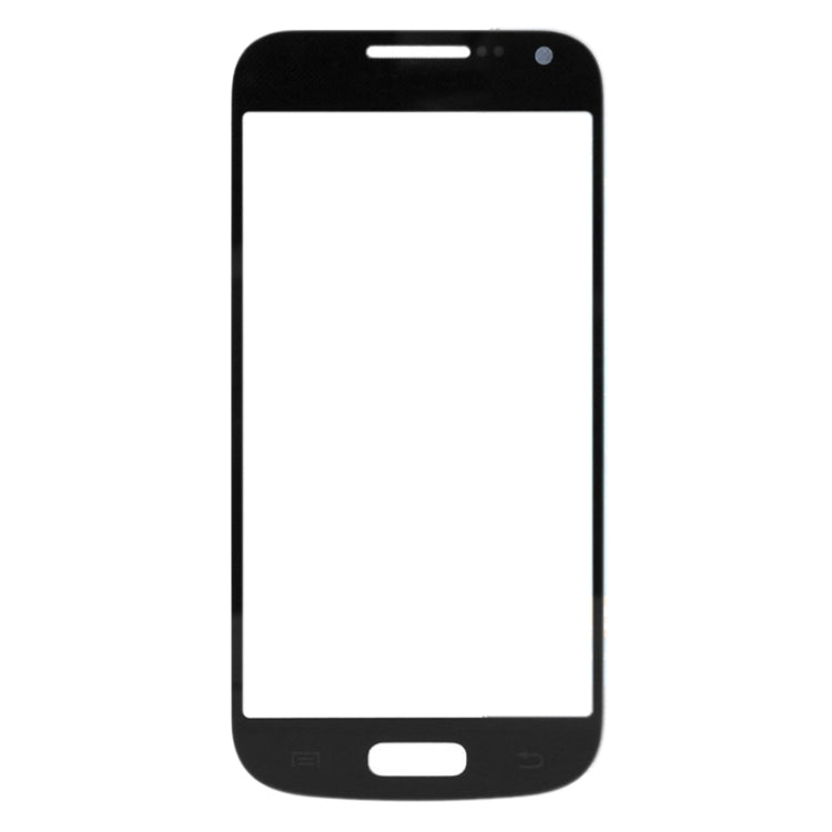 For Samsung Galaxy S IV mini / i9190 10pcs Front Screen Outer Glass Lens (Black) - Outer Glass Lens by PMC Jewellery | Online Shopping South Africa | PMC Jewellery