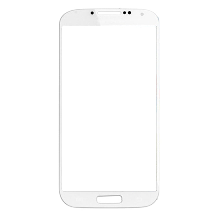 For Samsung Galaxy S IV / i9500 10pcs Front Screen Outer Glass Lens (White) - Outer Glass Lens by PMC Jewellery | Online Shopping South Africa | PMC Jewellery