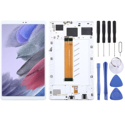 For Samsung Galaxy Tab A7 Lite SM-T220 WiFi Edition Original LCD Screen Digitizer Full Assembly with Frame (White) - LCD Screen by PMC Jewellery | Online Shopping South Africa | PMC Jewellery