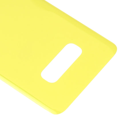 For Galaxy S10e SM-G970F/DS, SM-G970U, SM-G970W Original Battery Back Cover (Yellow) - Back Cover by PMC Jewellery | Online Shopping South Africa | PMC Jewellery