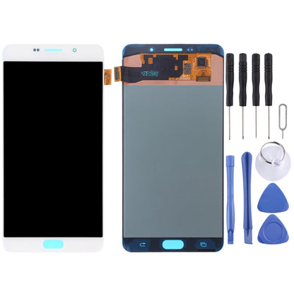 Original Super AMOLED LCD Screen for Galaxy A9 Pro (2016) / A910F Digitizer Full Assembly (White) - LCD Screen by PMC Jewellery | Online Shopping South Africa | PMC Jewellery