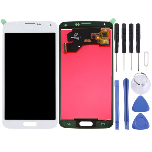 LCD Screen (TFT) + Touch Panel for Galaxy S5 / G900, G900F, G900I, G900M, G900A, G900T, G900W8, G900K, G900L, G900S(White) - LCD Screen by PMC Jewellery | Online Shopping South Africa | PMC Jewellery