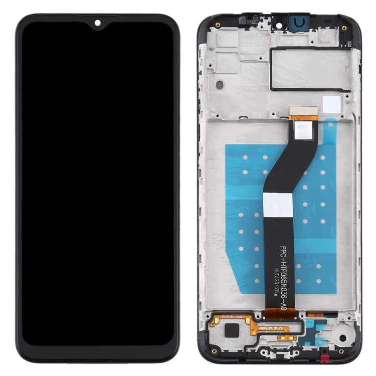 TFT LCD Screen for Motorola Moto G8 Power Lite Digitizer Full Assembly with Frame (Black) - LCD Screen by PMC Jewellery | Online Shopping South Africa | PMC Jewellery