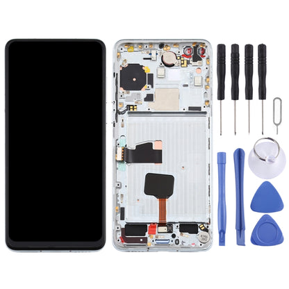 Original OLED LCD Screen for Huawei P40 Digitizer Full Assembly with Frame(Silver) - LCD Screen by PMC Jewellery | Online Shopping South Africa | PMC Jewellery