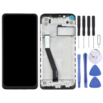 TFT LCD Screen for Xiaomi Redmi Note 9 /Redmi 10X 4G Digitizer Full Assembly with Frame(Black) - LCD Screen by PMC Jewellery | Online Shopping South Africa | PMC Jewellery