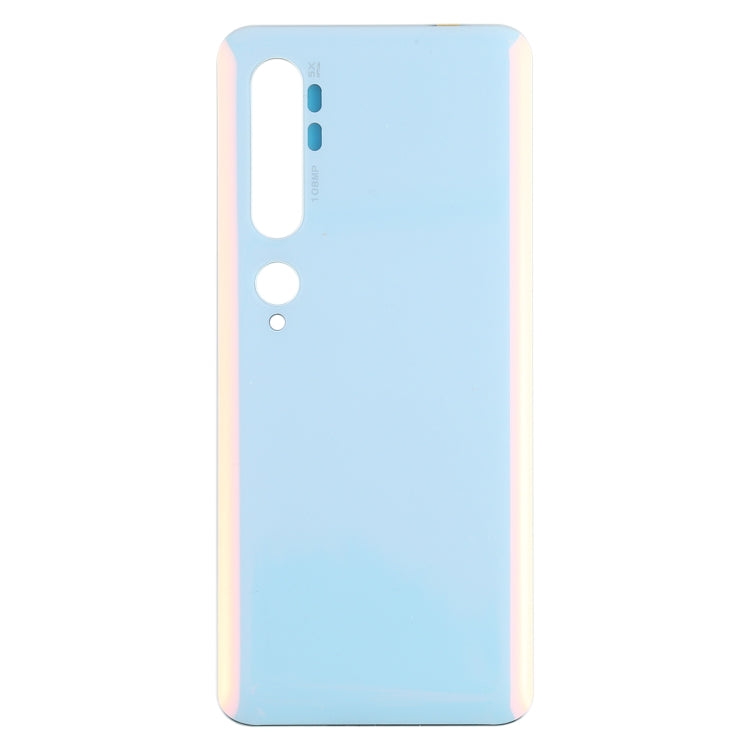 Battery Back Cover for Xiaomi Mi CC9 Pro / Mi Note 10 / Mi Note 10 Pro(White) - Back Cover by PMC Jewellery | Online Shopping South Africa | PMC Jewellery