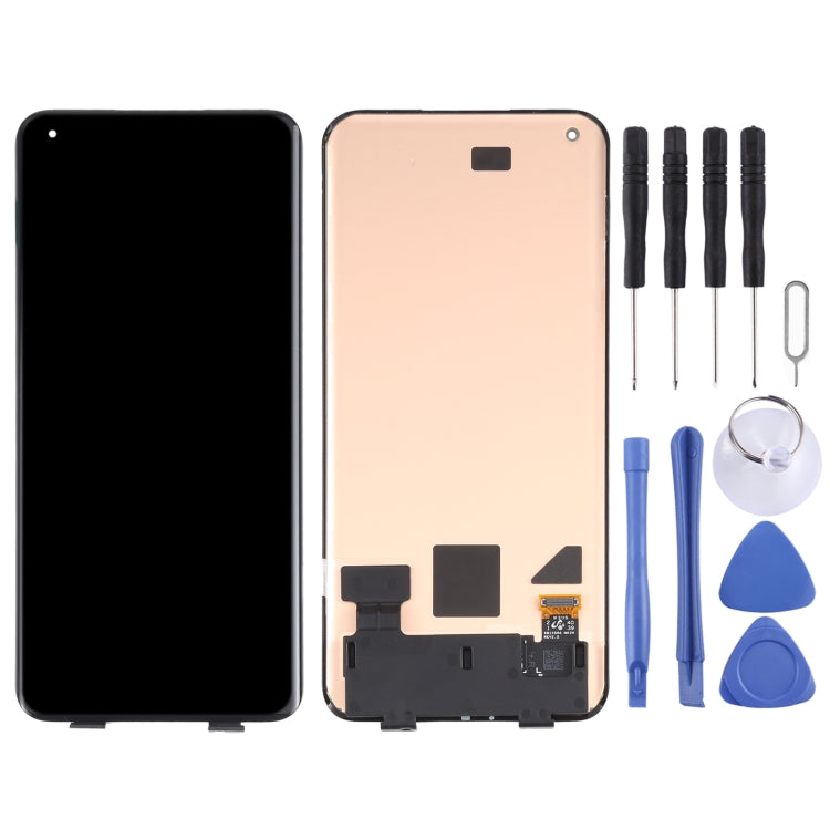 Original AMOLED Material LCD Screen and Digitizer Full Assembly for Xiaomi Mi 11 Ultra / Mi 11 Pro M2102K1G M2102K1C M2102K1AC - LCD Screen by PMC Jewellery | Online Shopping South Africa | PMC Jewellery