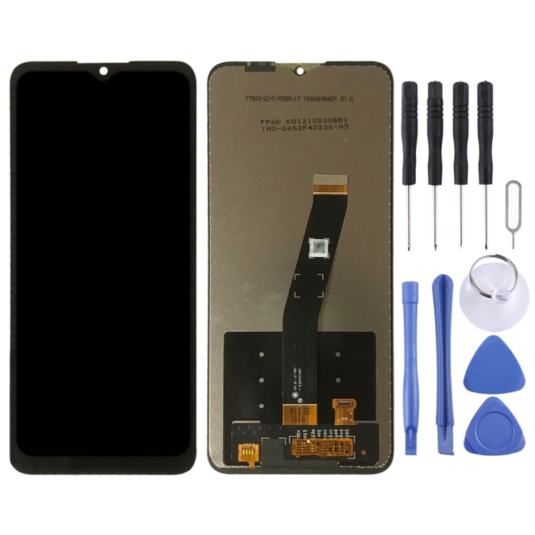 LCD Screen and Digitizer Full Assembly for Alcatel 1S 2021 / 3L 6025 6025H 6056(Black) - LCD Screen by PMC Jewellery | Online Shopping South Africa | PMC Jewellery