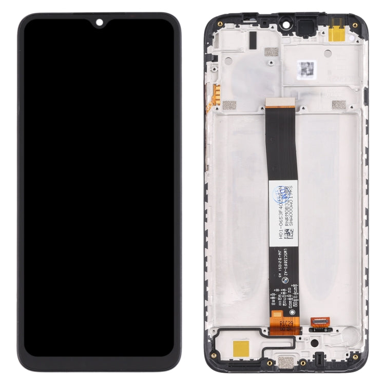 Original LCD Screen and Digitizer Full Assembly with Frame for Xiaomi Redmi 9A / Redmi 9C / Redmi 9C NFC / Redmi 9AT / Redmi 9i / Redmi 9 Activ / Poco C31 / Redmi 10A(Black) - LCD Screen by PMC Jewellery | Online Shopping South Africa | PMC Jewellery