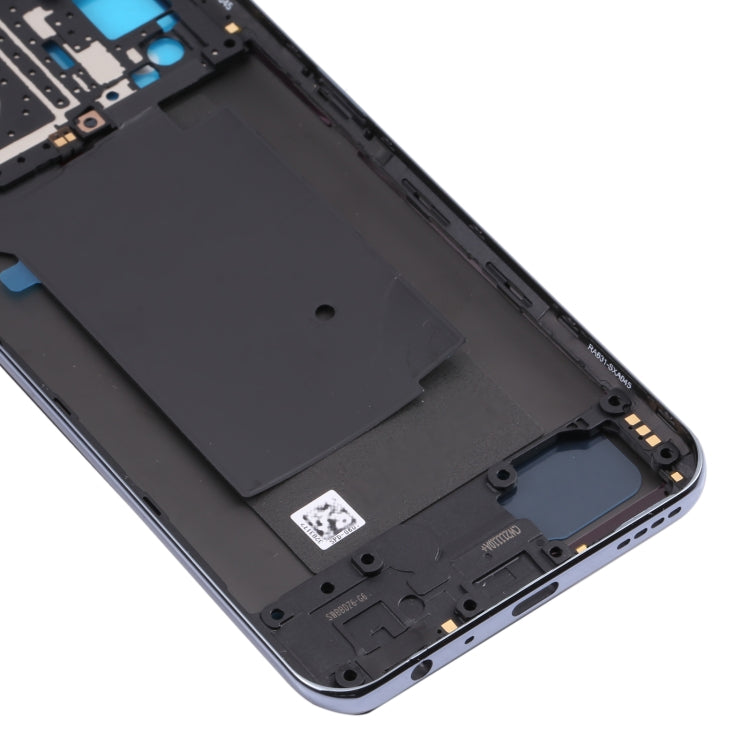 For OPPO Realme GT Neo RMX3031 Middle Frame Bezel Plate + Battery Back Cover (Silver) - Frame Bezel Plate by PMC TechLife | Online Shopping South Africa | PMC TechLife