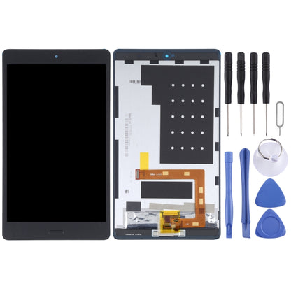 Original LCD Screen for Huawei MediaPad M3 Lite 8.0 CPN-W09 Digitizer Full Assembly with Fingerprint(Black) - LCD Screen by PMC Jewellery | Online Shopping South Africa | PMC Jewellery