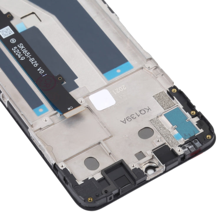 OEM LCD Screen For ZTE Blade A71 A7030 2021 Digitizer Full Assembly with Frame (Black) - free shipping - PMC TechLife - Order now!